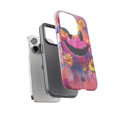 Vivid Grin Graffiti · Tough Phone Cover for iPhone