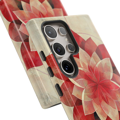 Crimson Bloom Samsung S24 Ultra Case - Tough