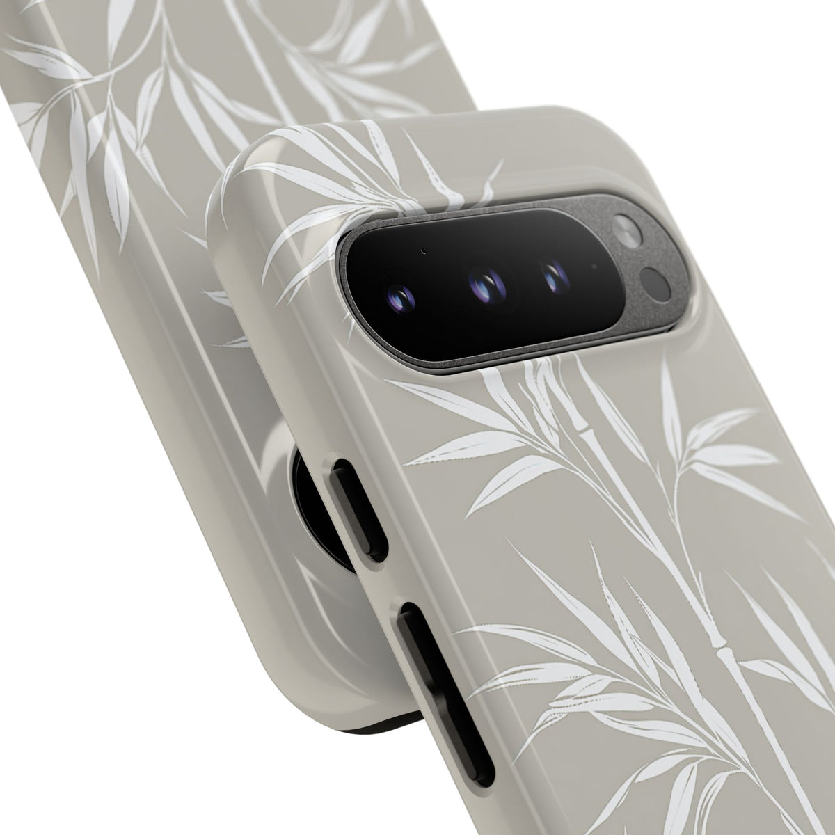 Serene Bamboo · Tough Phone Case for Pixel ·  Beige