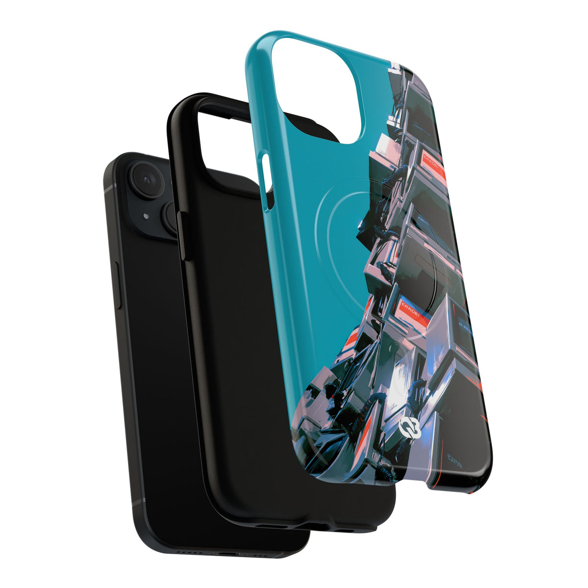 System Error Spire · Tough 2.0 Magnetic Phone Case for iPhone · Teal