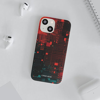 Grid Fusion iPhone 13 mini Case - Soft