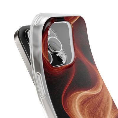 Solar Ember Flow · Lite Phone Case for iPhone ·  Orange