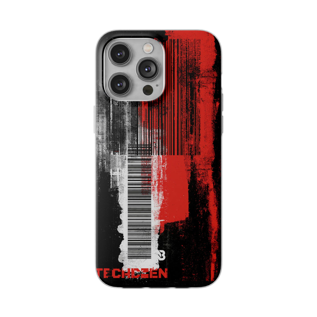 Distorted Barcode · Lite Phone Case for iPhone ·  Black
