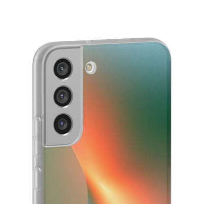 Radiant Contour · Lite Phone Case for Samsung · Orange