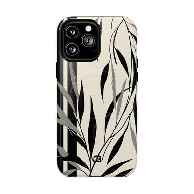 Linear Willow Study · Tough 2.0 Magnetic Phone Case for iPhone · Beige