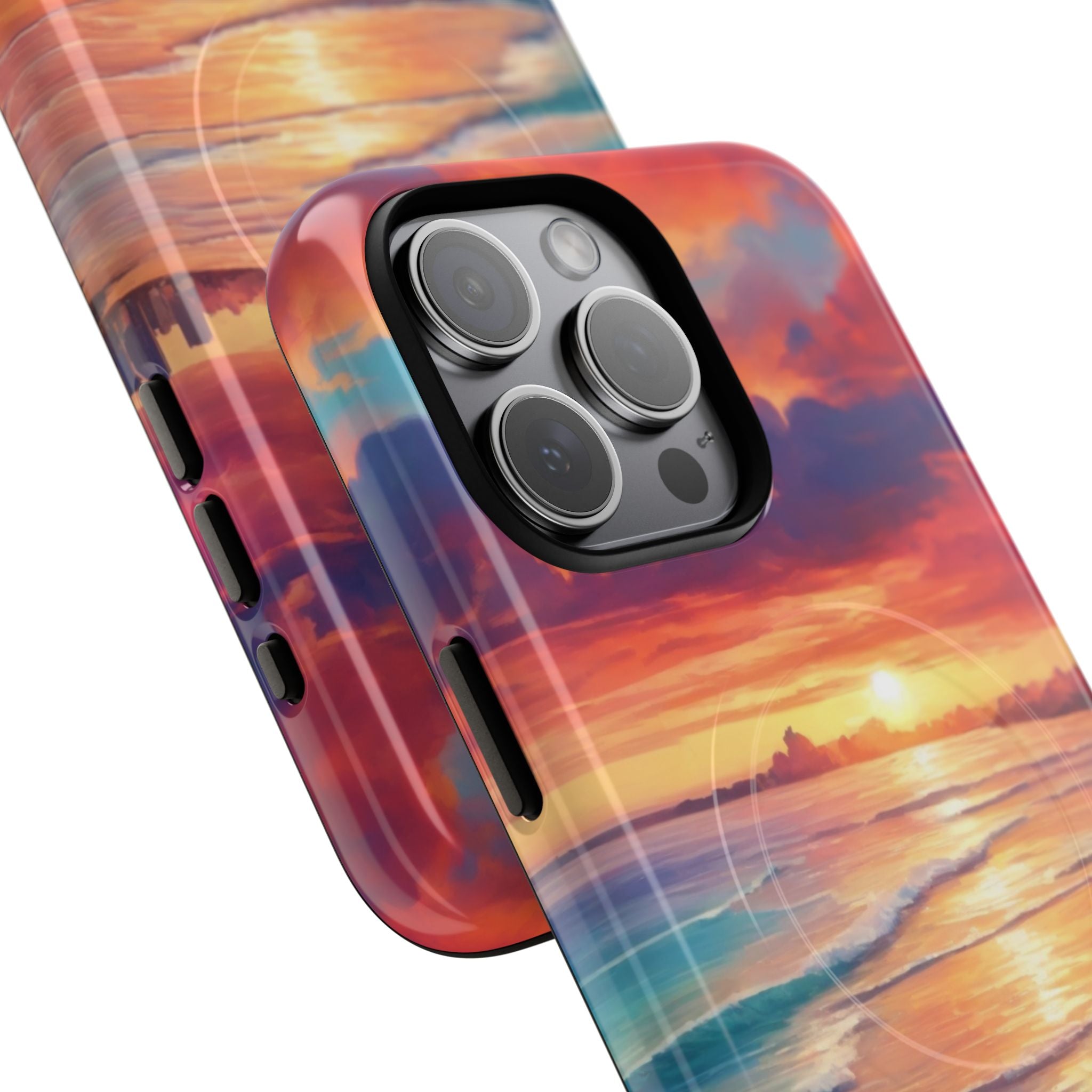 Crimson Shore Horizon · Tough+ Phone Case for iPhone · Magsafe