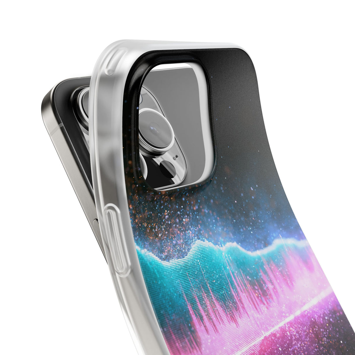 Digital Frequency · Lite Phone Case for iPhone ·  Pink