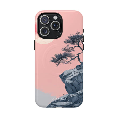 Crimson Moon Tree iPhone 15 Pro Max Case - Tough+