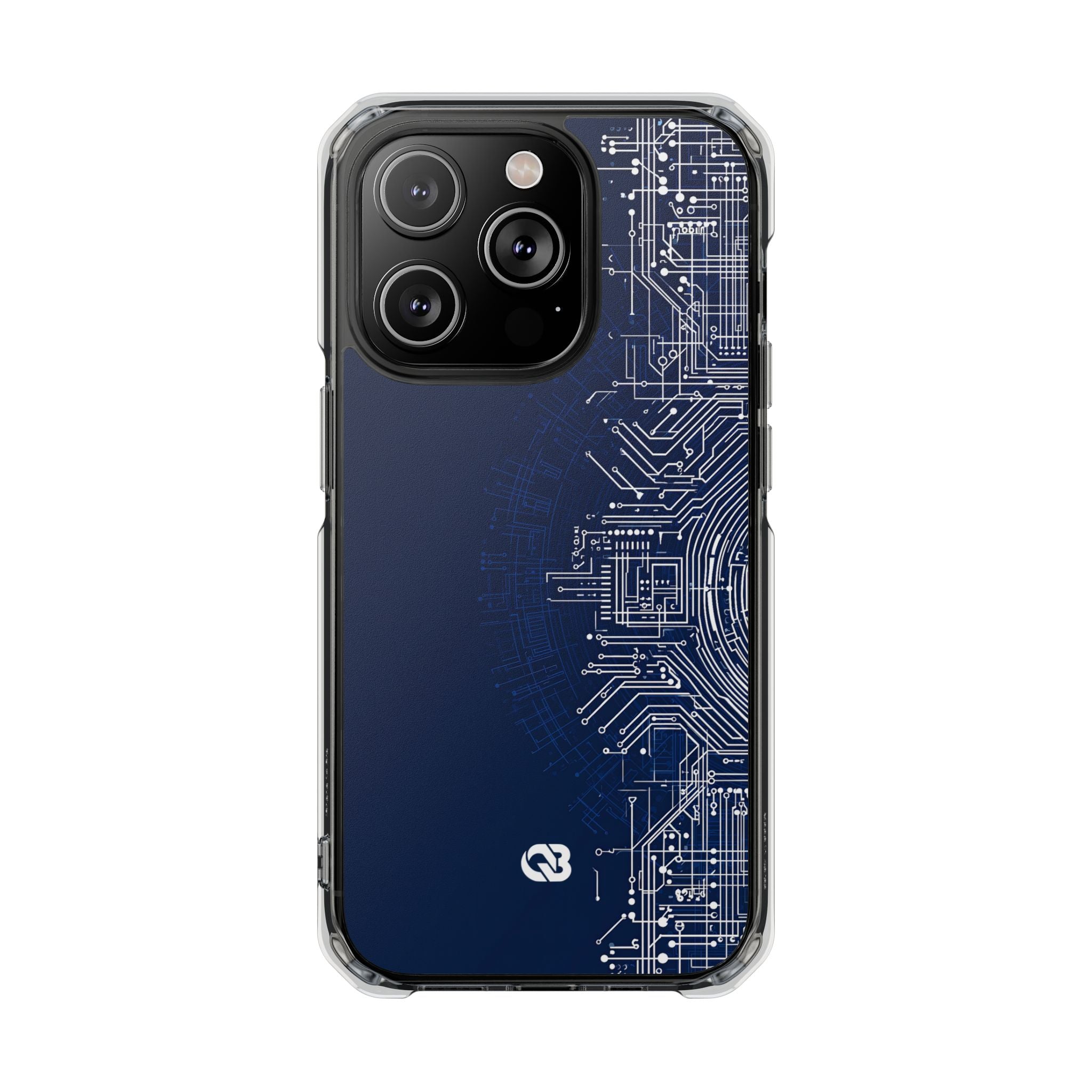 Blue Impact MagSafe Phone Case for iPhone - Cobalt Circuit Logic