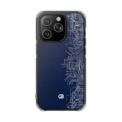 Blue Impact MagSafe Phone Case for iPhone - Cobalt Circuit Logic
