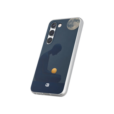 Obsidian Lunar Orb · Soft Handyhülle für Samsung