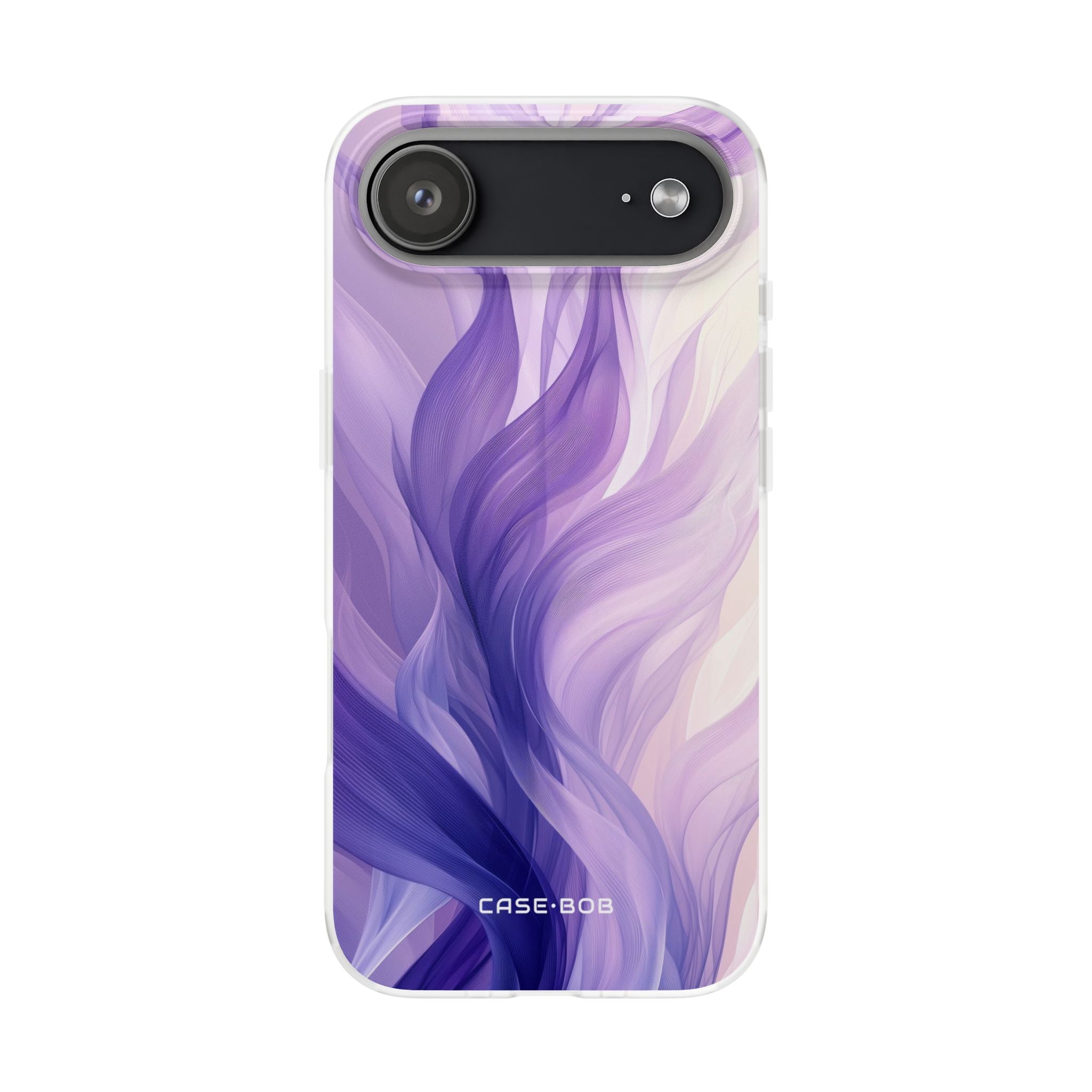 Purple Ribbon Waves iPhone 17 Air Case - Soft - CASE•BOB