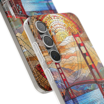 Crimson Arch Coast · Soft Custodia per Samsung