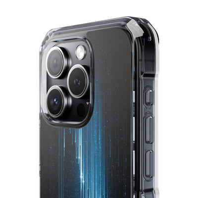 Nocturnal Cascade · Clear Impact Magnetic Phone Case for iPhone ·  Black