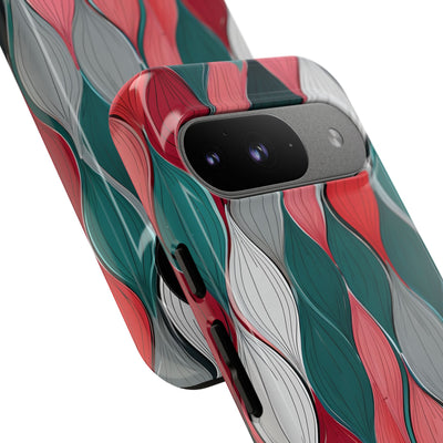 Blattkaskade Teal Google Pixel 9 Case - Tough