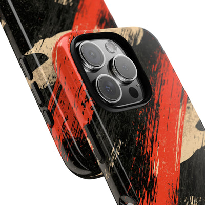 Urban Slash Camo · Tough Phone Case for iPhone · Black