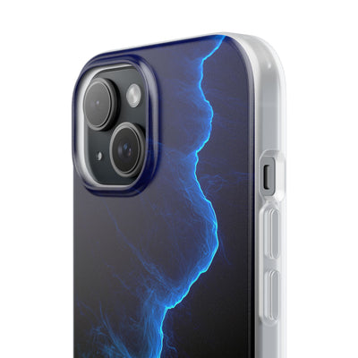 Electric Azure Drift · Lite Phone Case for iPhone ·  Blue
