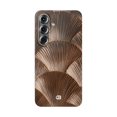 Rose Gilded Fan · Lite Phone Case for Samsung · Gold