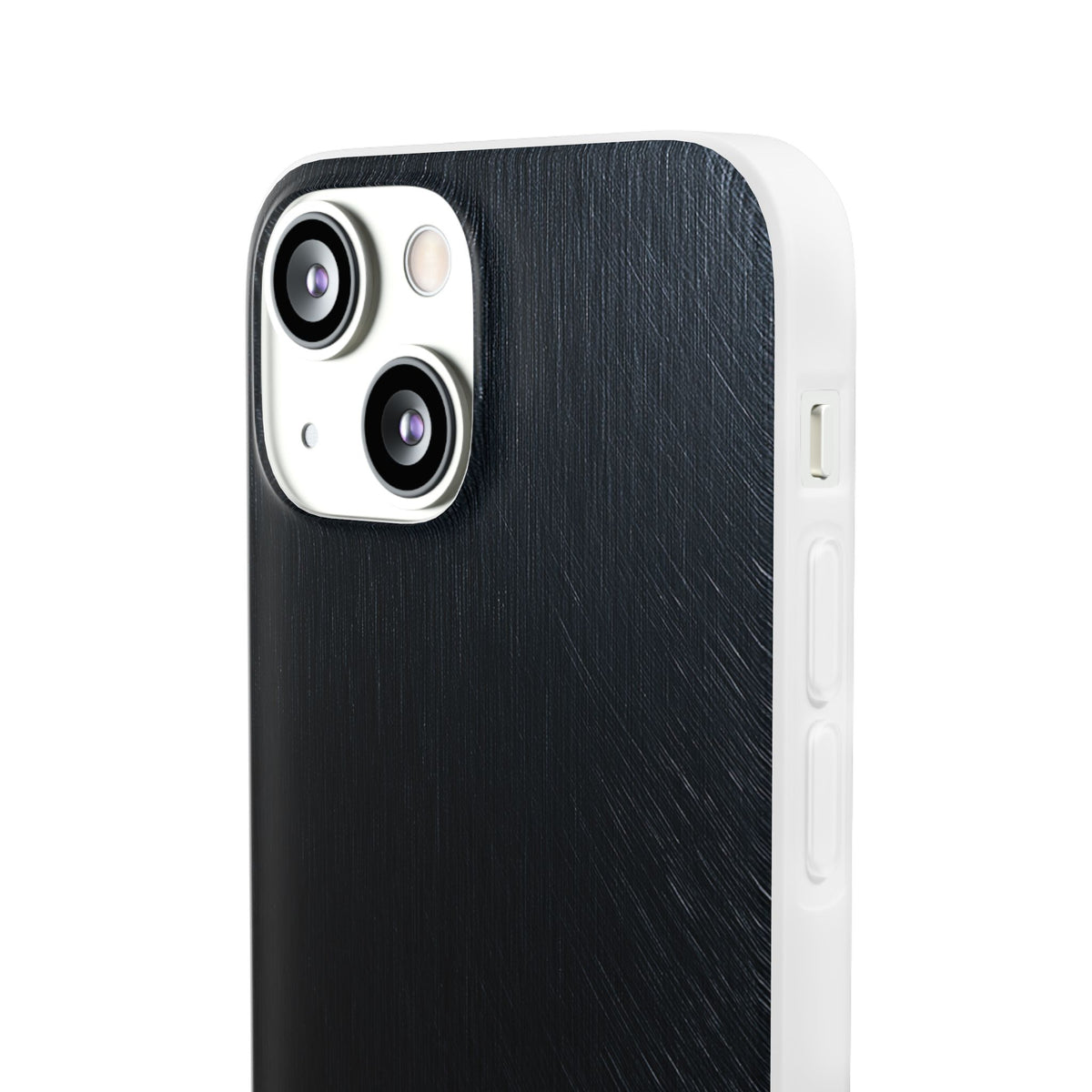 Brushed Obsidian Steel · Lite Phone Case for iPhone ·  Black