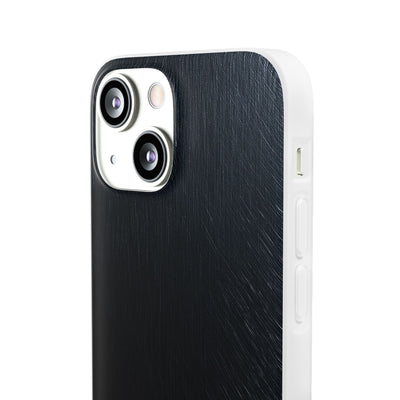 Brushed Obsidian Steel · Lite Phone Case for iPhone ·  Black