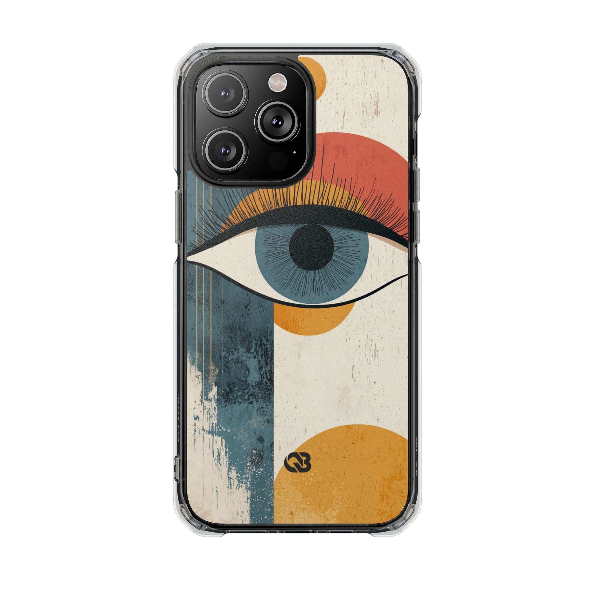 Distressed Azure Ocular · Impact Phone Case for iPhone · Magsafe