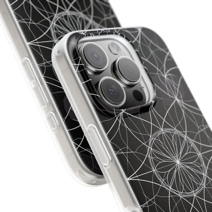 Radiant Petal Orbit iPhone 16 Pro Case - Soft