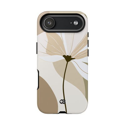 Soft Petal Bloom · Tough Phone Case for iPhone · Beige