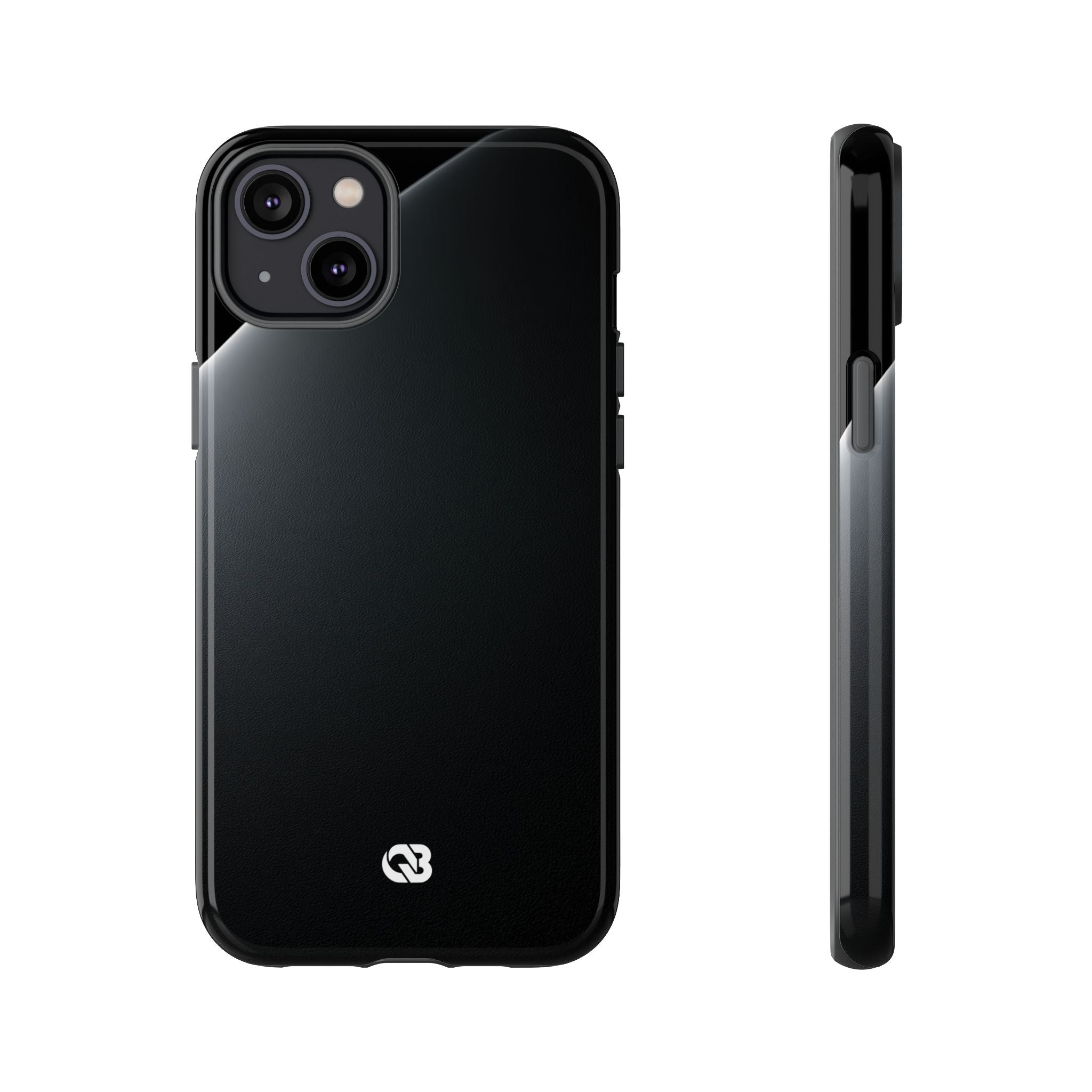 Black Tough Phone Case for iPhone - Obsidian Lunar Arch