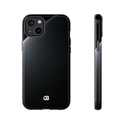 Black Tough Phone Case for iPhone - Obsidian Lunar Arch