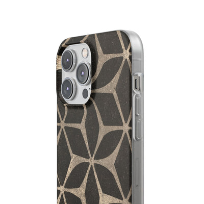 Concrete Mosaic Star · Lite Phone Case for iPhone ·  Black