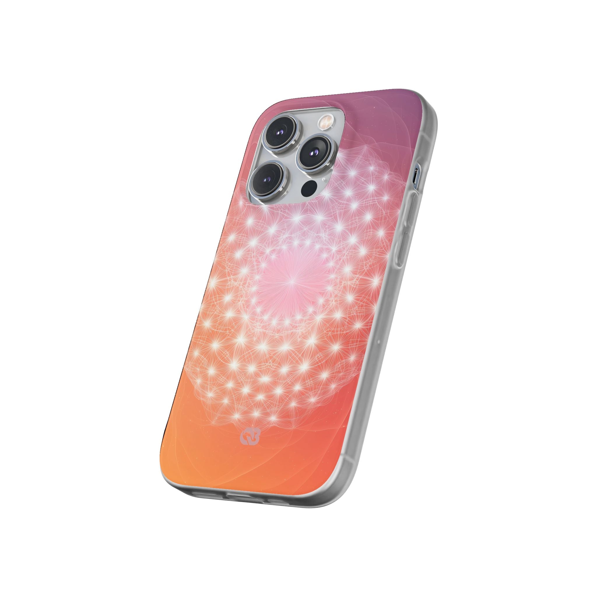 Radiant Stardust Mandala · Soft Phone Case for iPhone