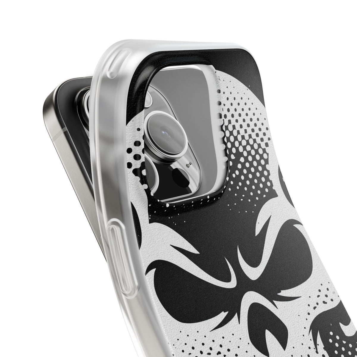 Phantom Halftone · Lite Phone Case for iPhone ·  Black