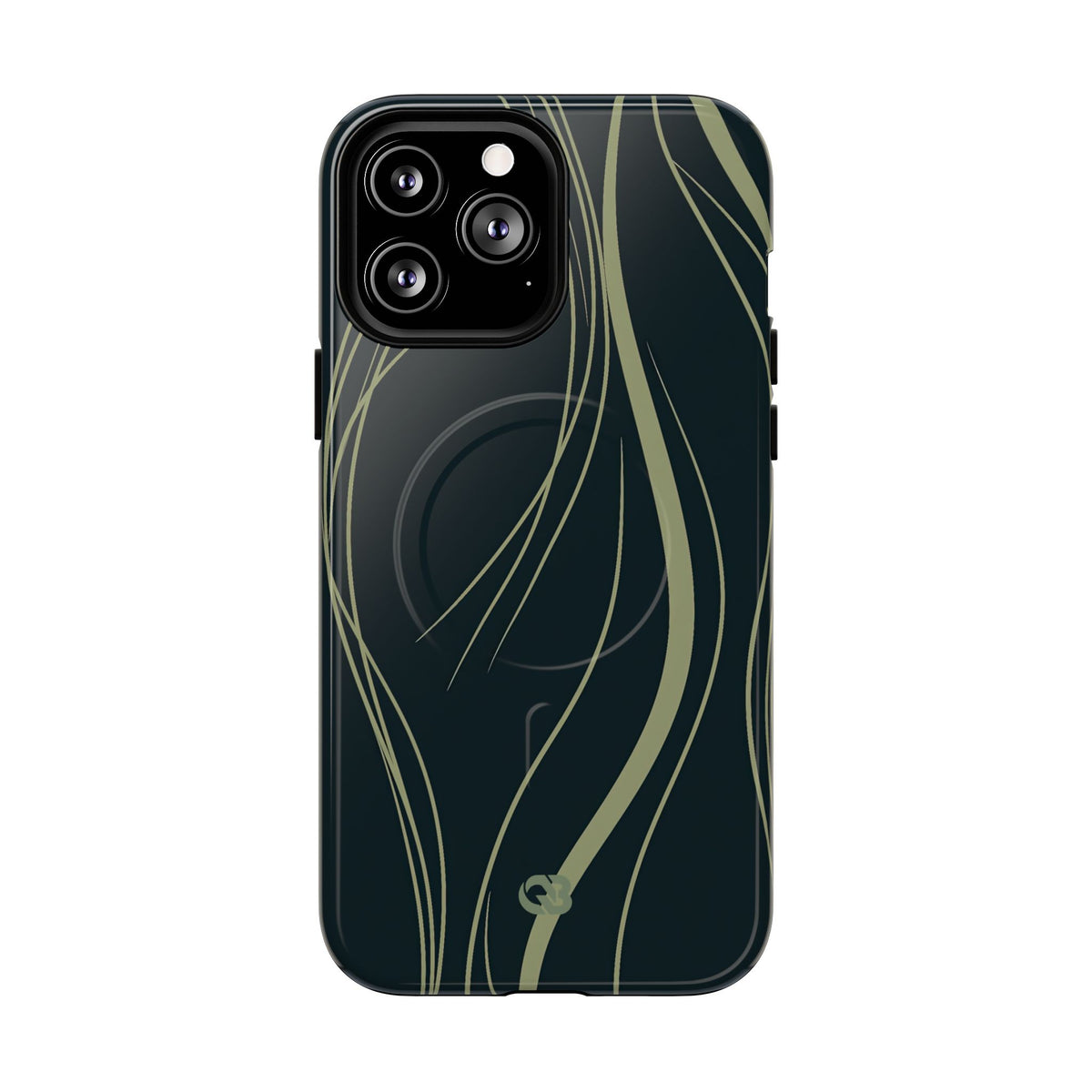 Serpentine Reeds · Tough 2.0 Magnetic Phone Case for iPhone · Green