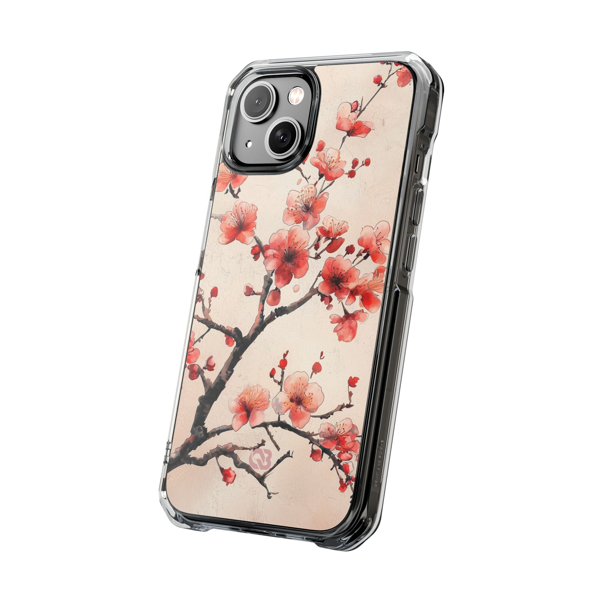 Crimson Silk Flora · Impact Handyhülle für iPhone · Magsafe