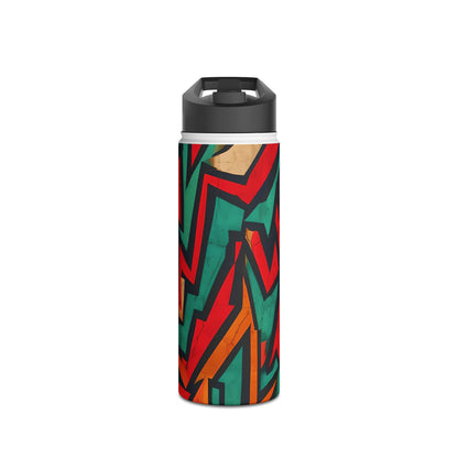Jagged Flame - Stainless Steel Water Bottle
