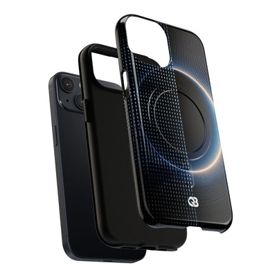 Luminous Meridian · Tough 2.0 Magnetic Phone Case for iPhone · Black
