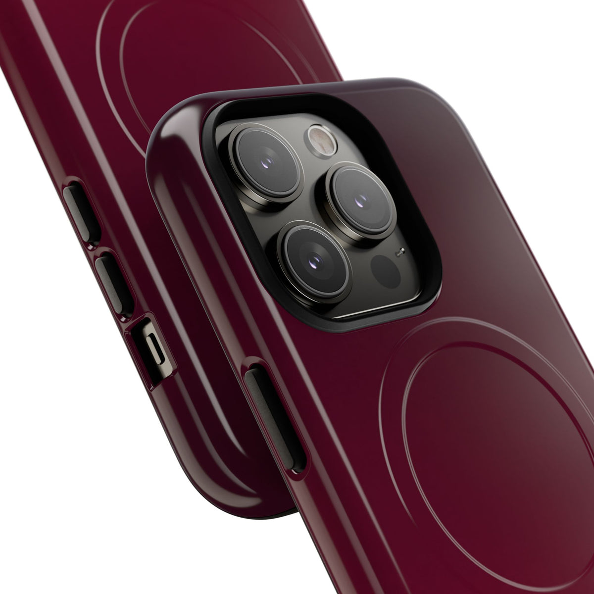 Bordeaux Spectrum · Tough 2.0 Magnetic Phone Case for iPhone · Red