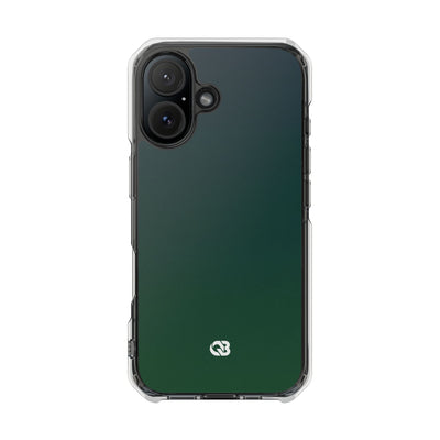 Green Impact MagSafe Phone Case for iPhone - Midnight Pine Horizon
