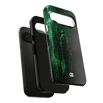 Emerald Void · Tough Phone Case for Pixel ·  Green