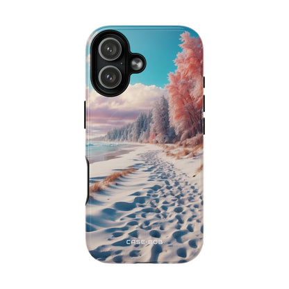 Snowy Footprints iPhone 17 Case - Tough+ - CASE•BOB