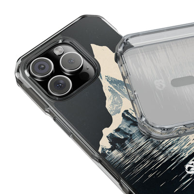 Blue Impact MagSafe Phone Case for iPhone - Frozen Navy Monolith