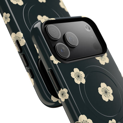 Midnight Sakura Bloom · Tough 2.0 Magnetic Phone Case for iPhone · Black