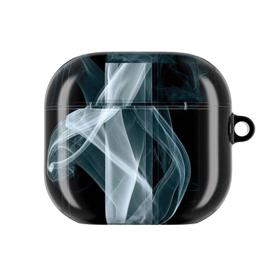 Fractured Smoke · Hard Case for AirPods & AirPods Pro · Black