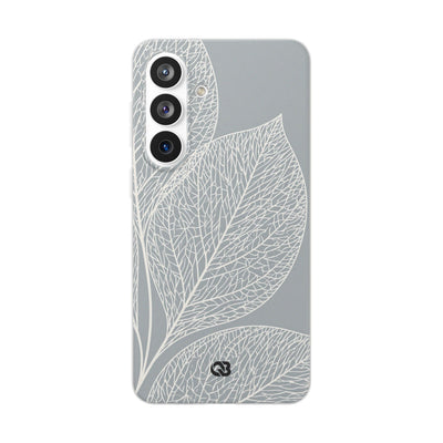 Minimal Leaf Skeleton · Lite Phone Case for Samsung · Grey
