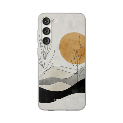 Orange Halo Samsung S23 Plus Cover - Blød