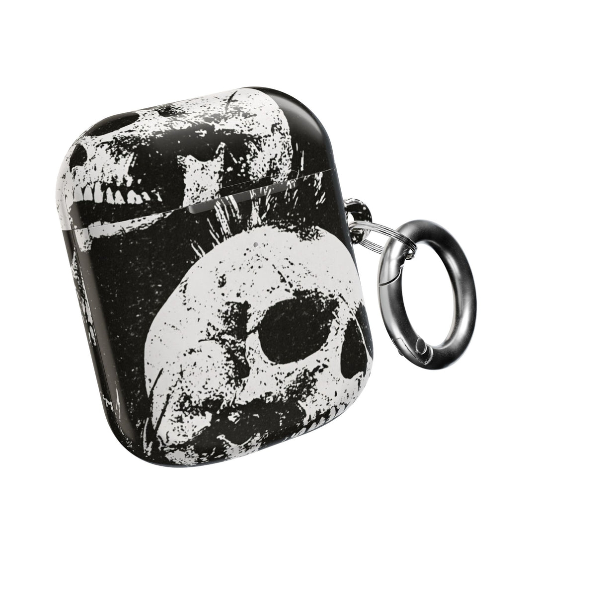 Punk Skull Riot · Hard Case for AirPods & AirPods Pro · Black
