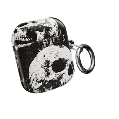 Punk Skull Riot · Hard Case for AirPods & AirPods Pro · Black