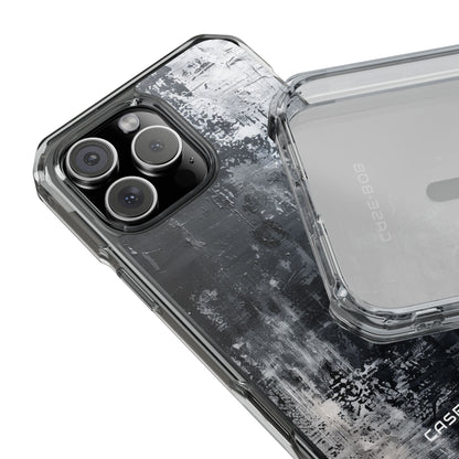 Texturiertes Blackscape iPhone 16 Pro Max Case - Impact