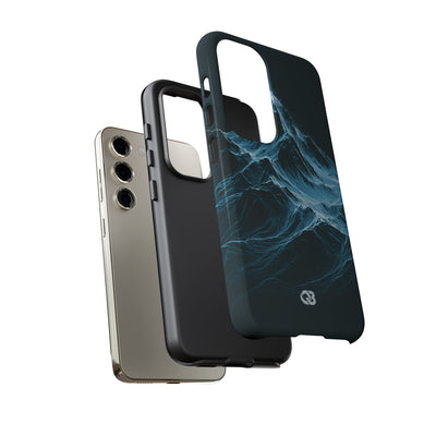 Nordic Frost Peak · Tough Phone Case for Samsung · Blue