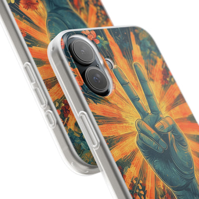 Radiant Peace Bloom · Soft Phone Case for iPhone